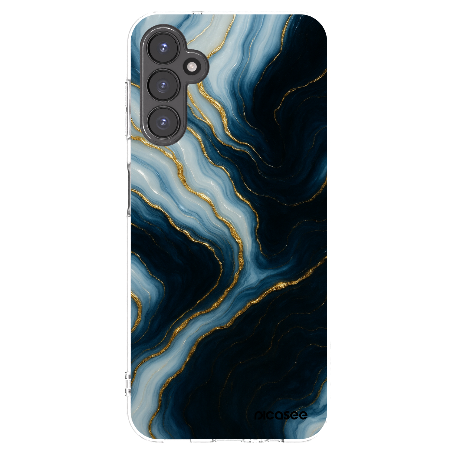 Picasee silikonowe przeźroczyste etui na Samsung Galaxy A14 5G A146P - Luna
