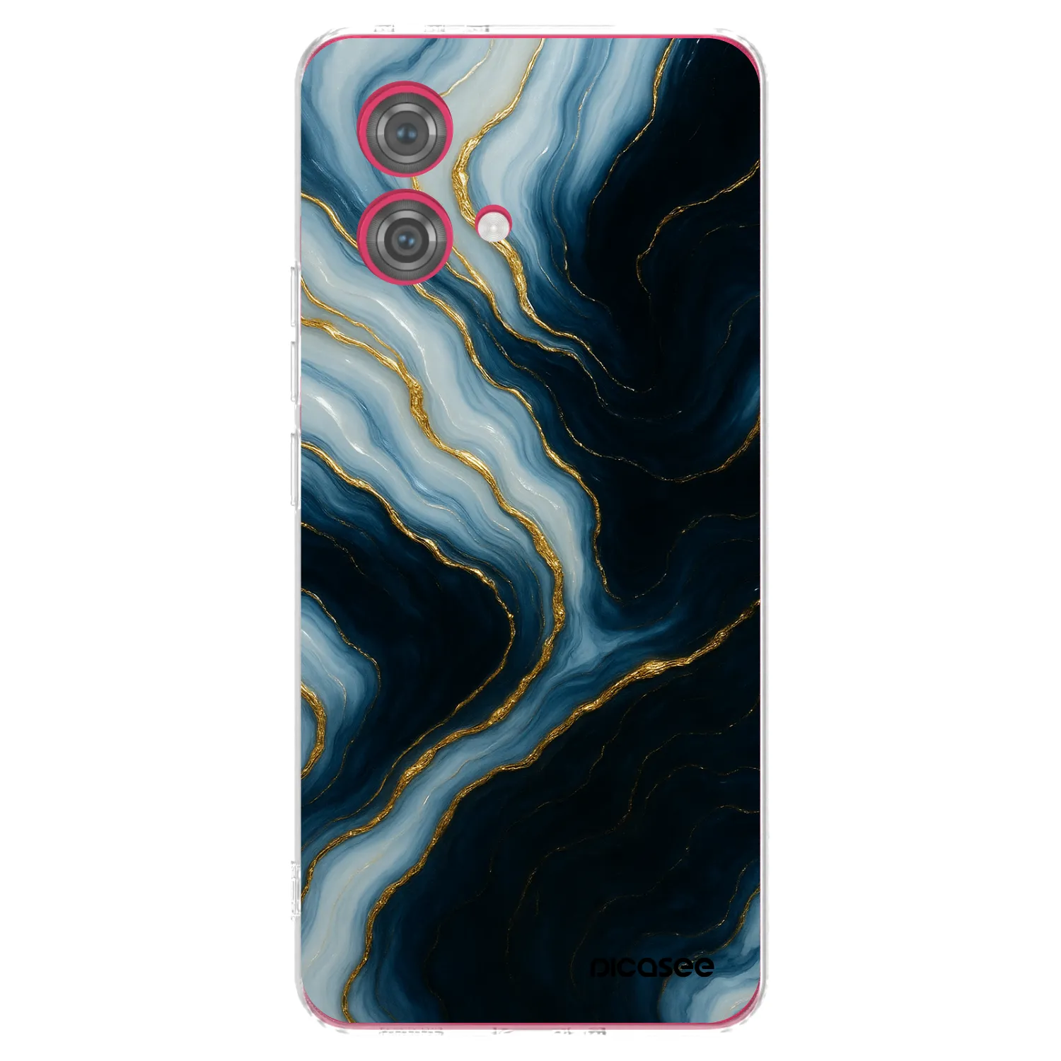 Picasee silikonowe przeźroczyste etui na Motorola Moto G84 5G - Luna