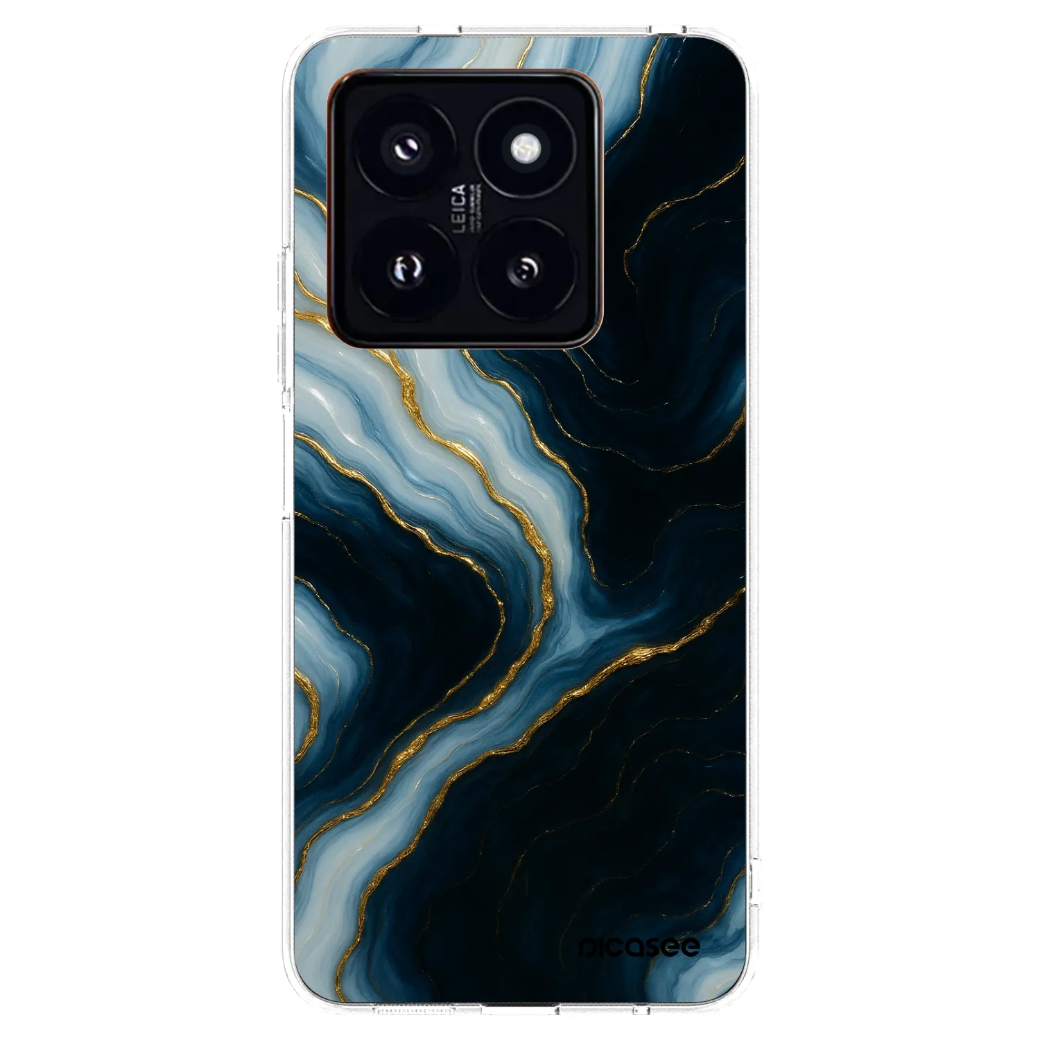 Picasee silikonowe przeźroczyste etui na Xiaomi 14 Pro - Luna