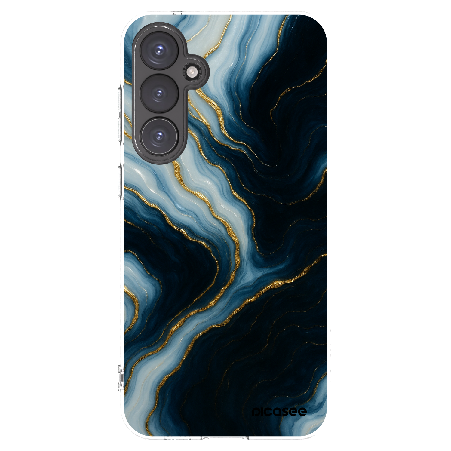 Picasee silikonowe przeźroczyste etui na Samsung Galaxy S23 FE S711B - Luna