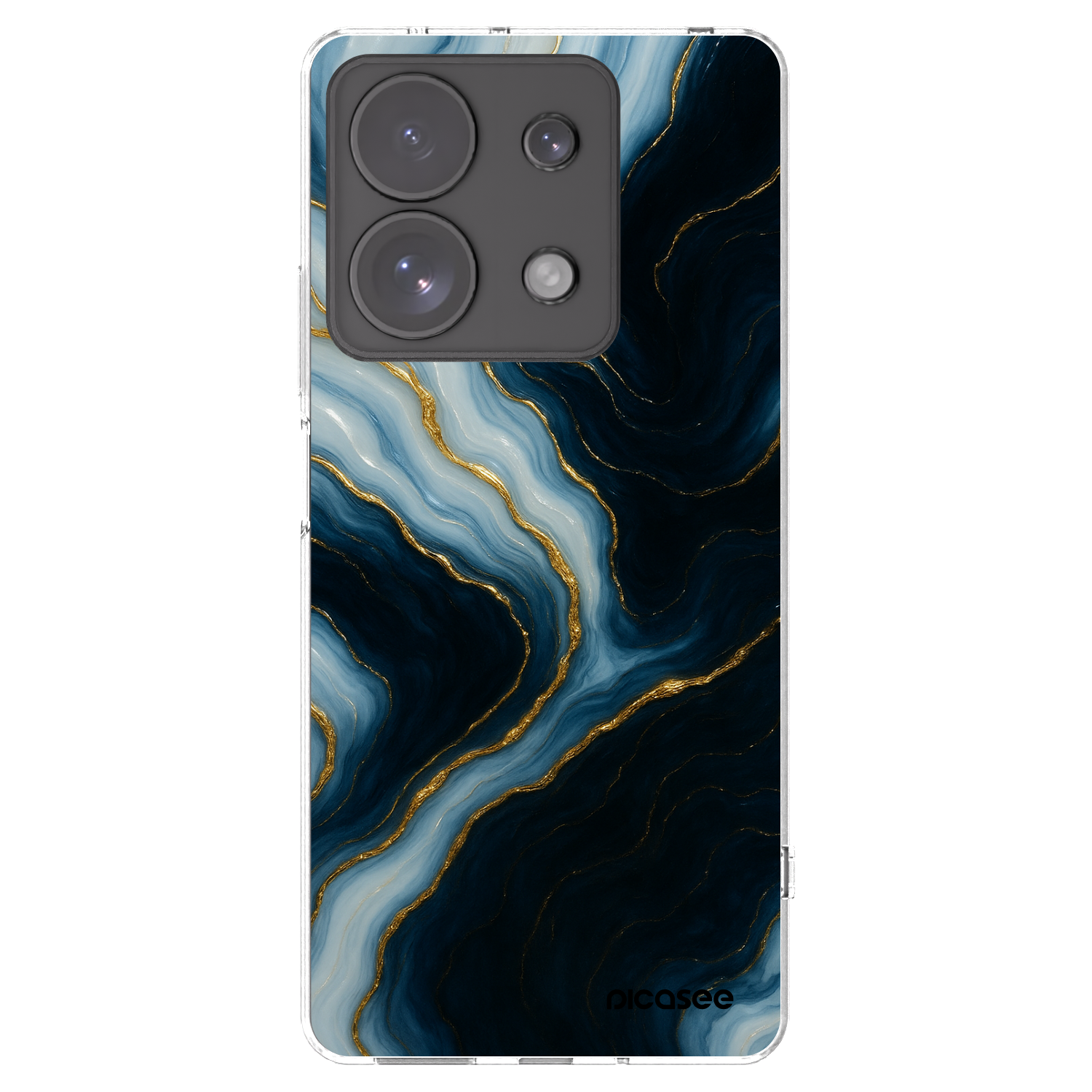 Picasee silikonowe przeźroczyste etui na Xiaomi Redmi Note 13 Pro 4G - Luna