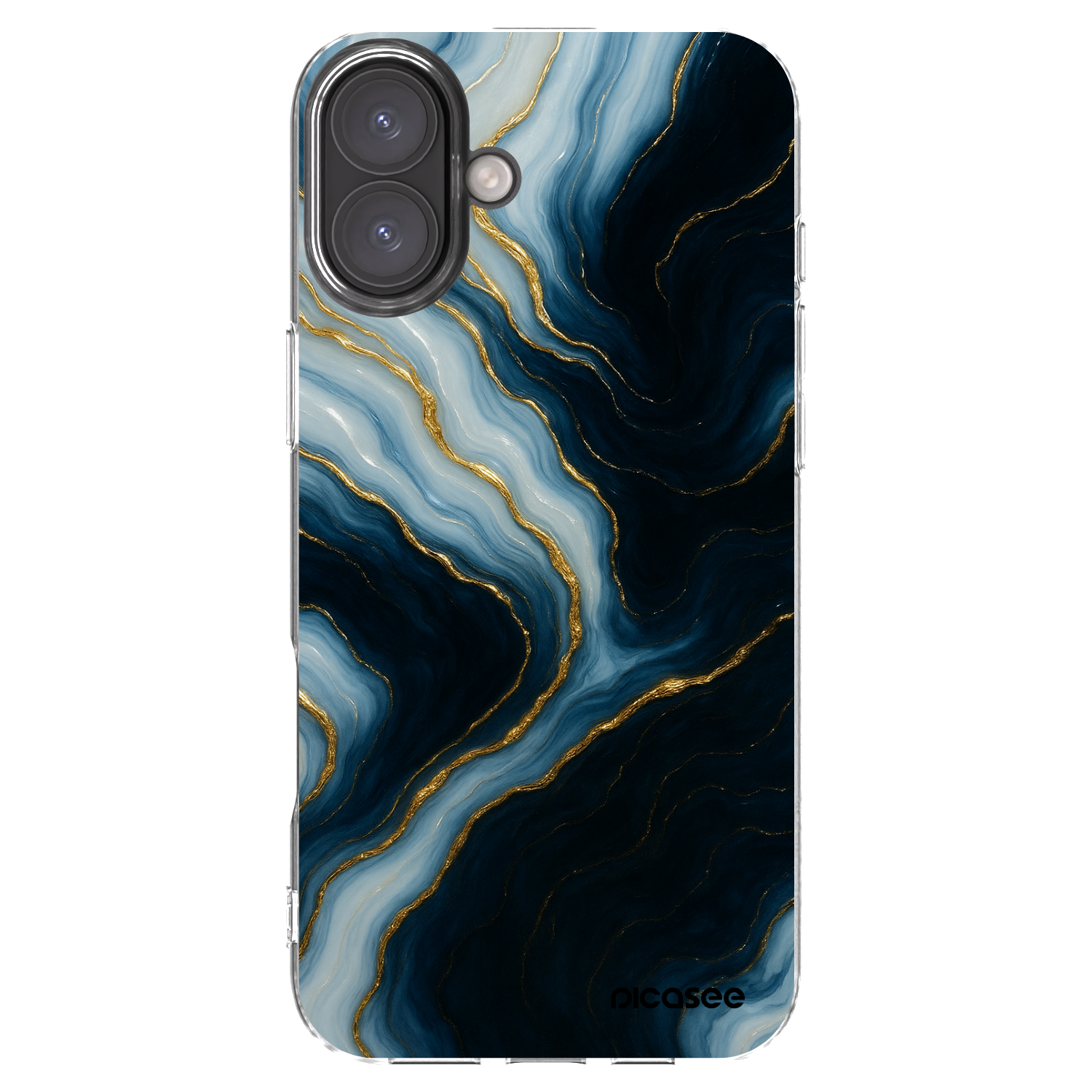 Picasee silikonowe przeźroczyste etui na Apple iPhone 16 Plus - Luna