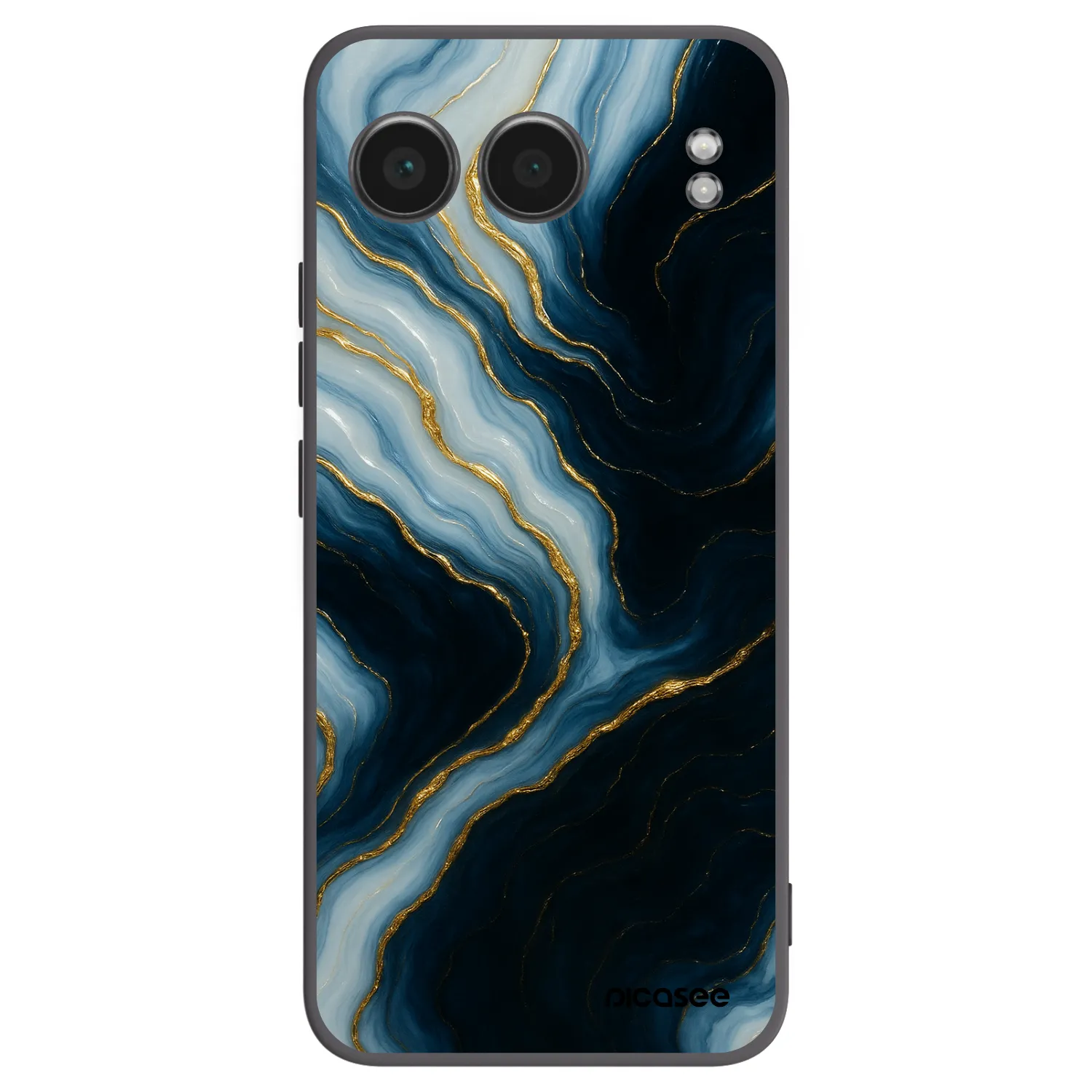 Picasee silikonowe czarne etui na OnePlus Nord 4 - Luna