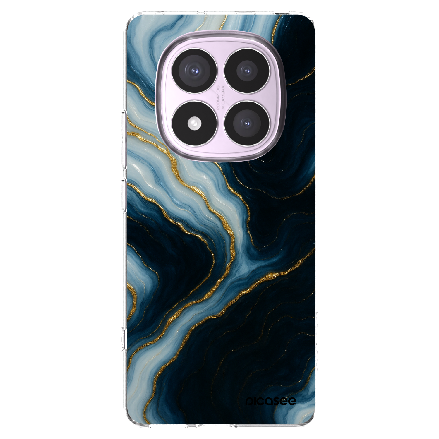 Picasee silikonowe przeźroczyste etui na Xiaomi Redmi Note 14 Pro 5G - Luna