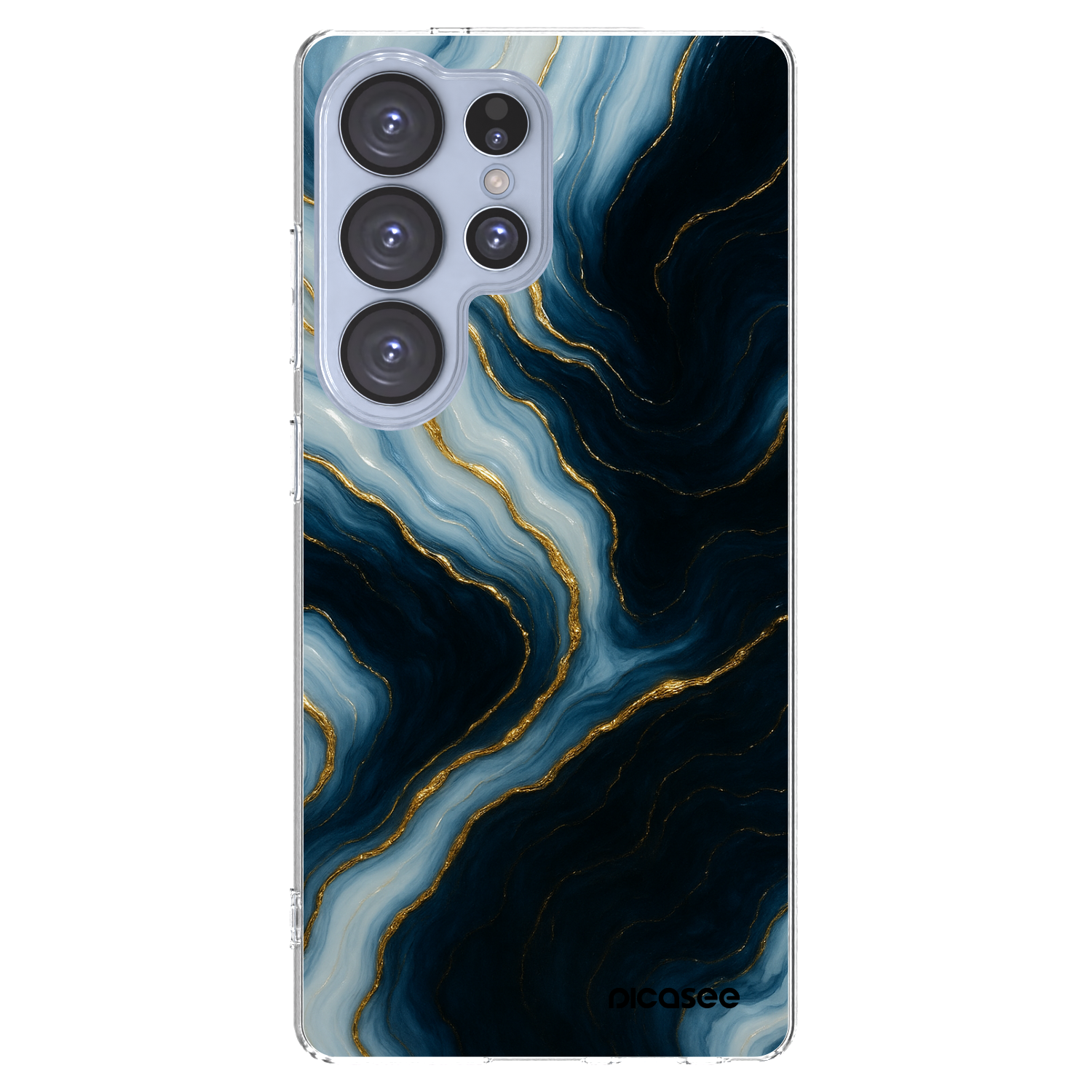 Picasee silikonowe przeźroczyste etui na Samsung Galaxy S25 Ultra 5G - Luna