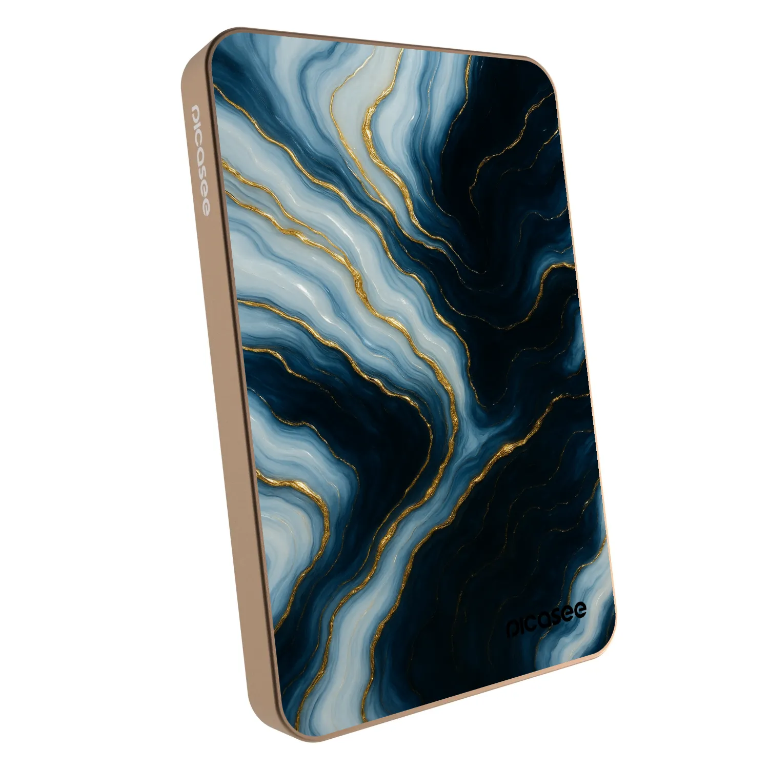 Picasee Powerbank z MagSafe 5 000 mAh Złoty - Luna