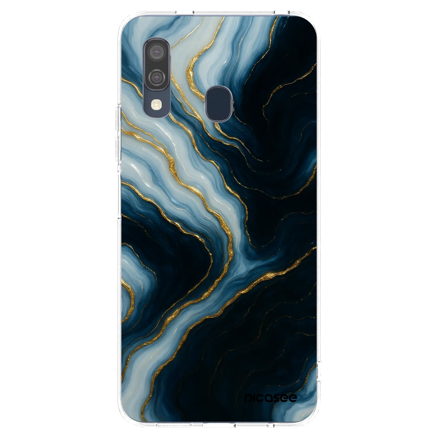 Picasee silikonowe przeźroczyste etui na Samsung Galaxy A40 A405F - Luna