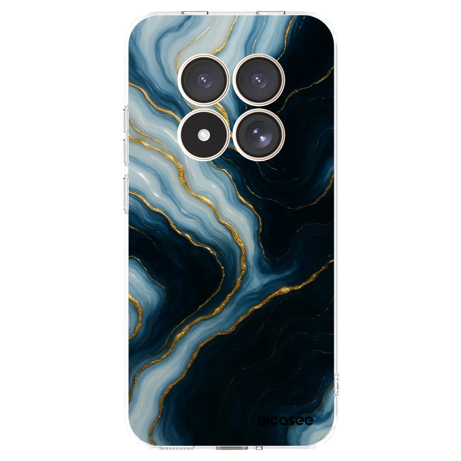 Picasee silikonowe przeźroczyste etui na Xiaomi Redmi Note 15 Pro 4G - Luna