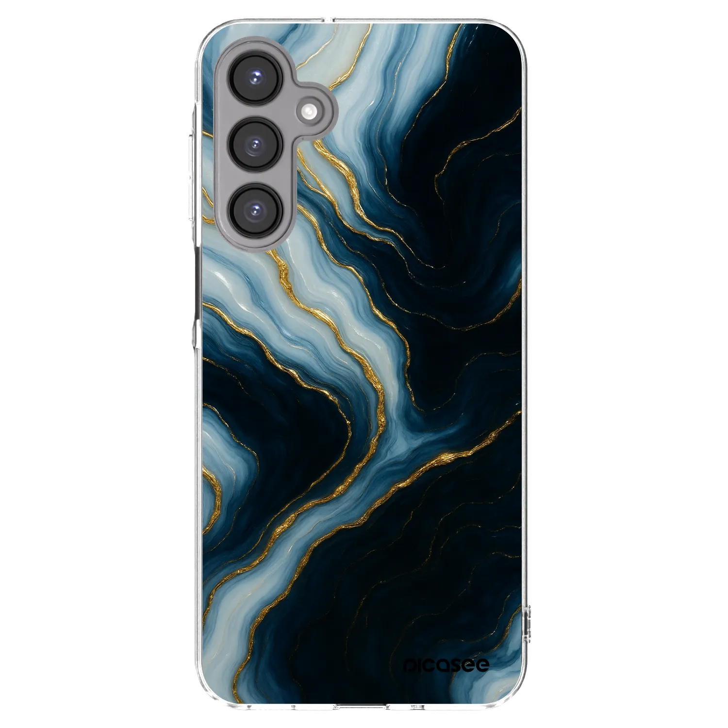 Picasee silikonowe przeźroczyste etui na Samsung Galaxy A16 4G - Luna