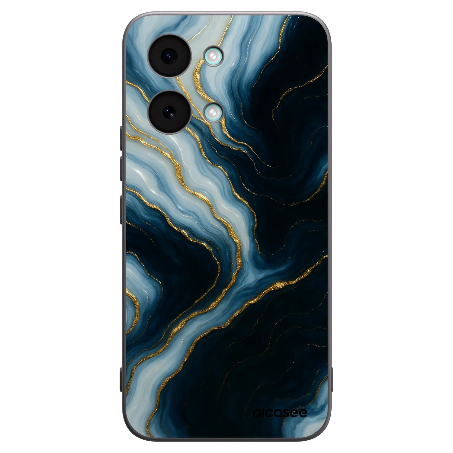 Picasee silikonowe czarne etui na Xiaomi Poco X8 Pro Max - Luna