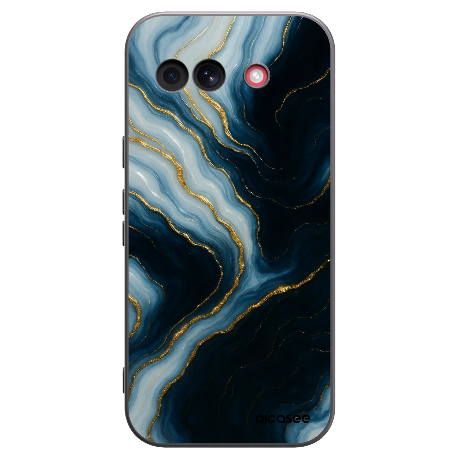 Picasee silikonowe czarne etui na Google Pixel 10a - Luna