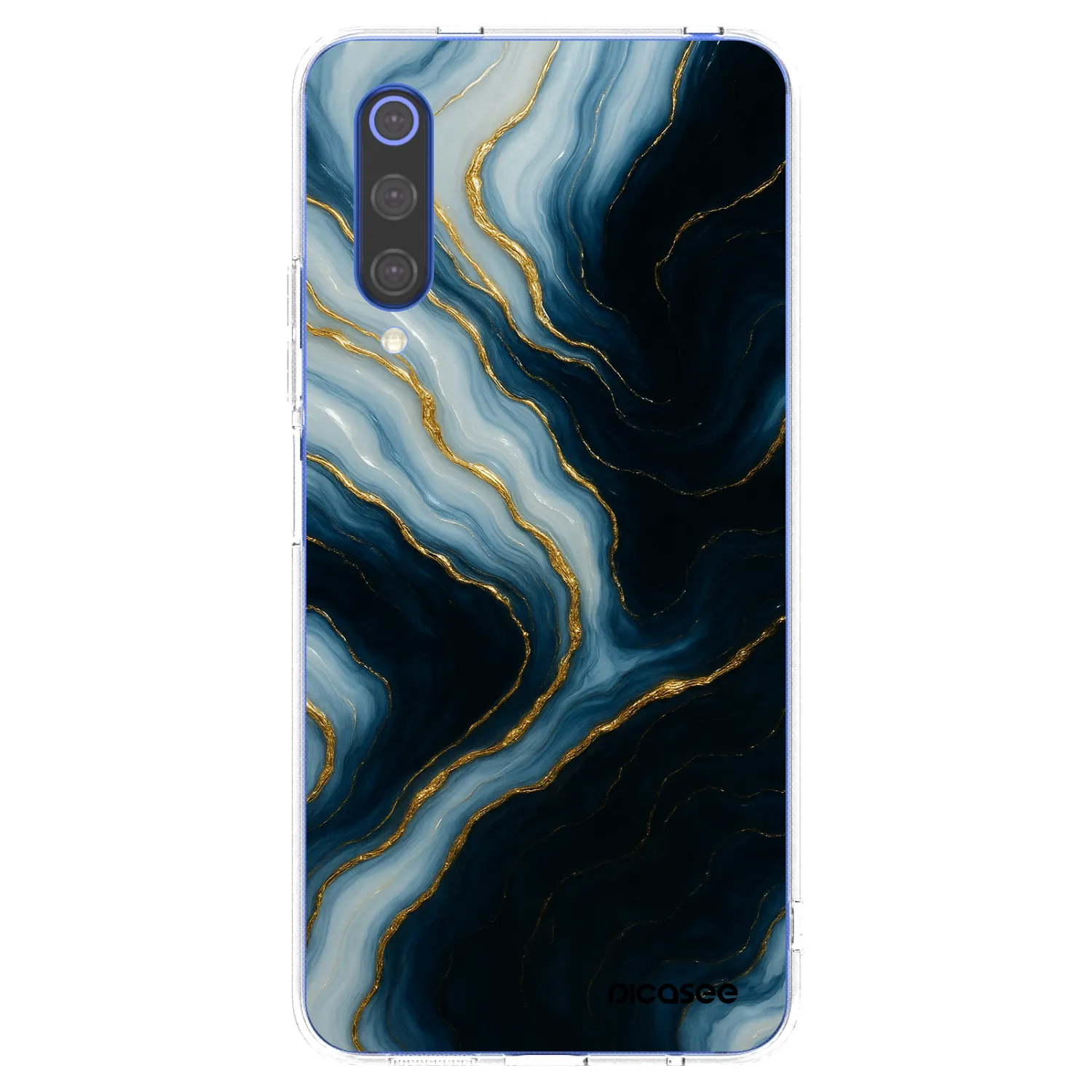 Picasee silikonowe przeźroczyste etui na Xiaomi Mi 9 SE - Luna