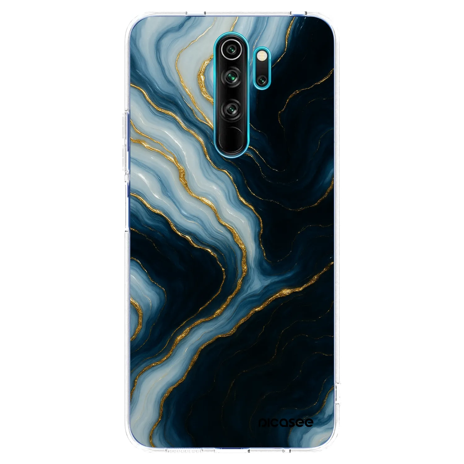 Picasee silikonowe przeźroczyste etui na Xiaomi Redmi Note 8 Pro - Luna