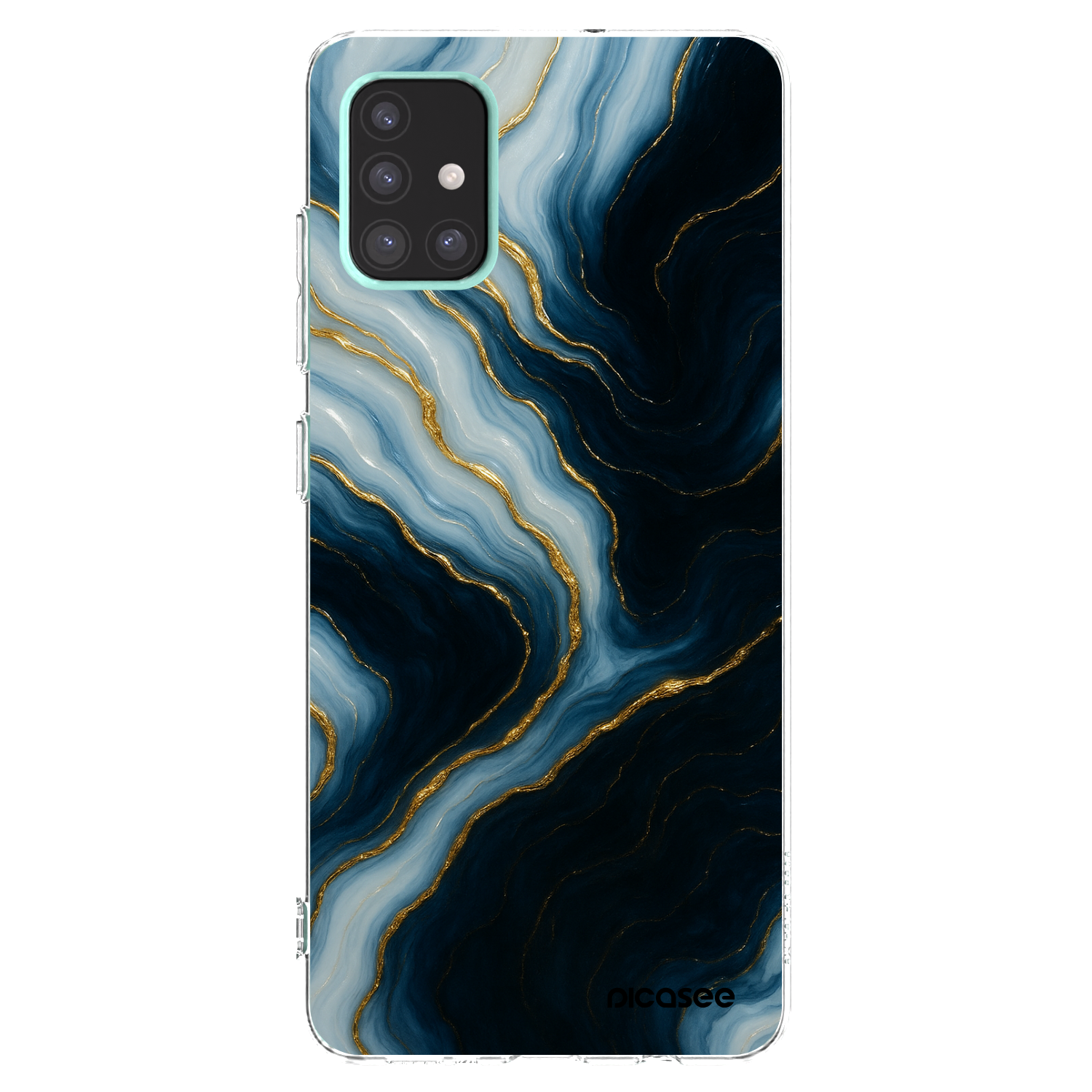 Picasee silikonowe przeźroczyste etui na Samsung Galaxy A51 A515F - Luna