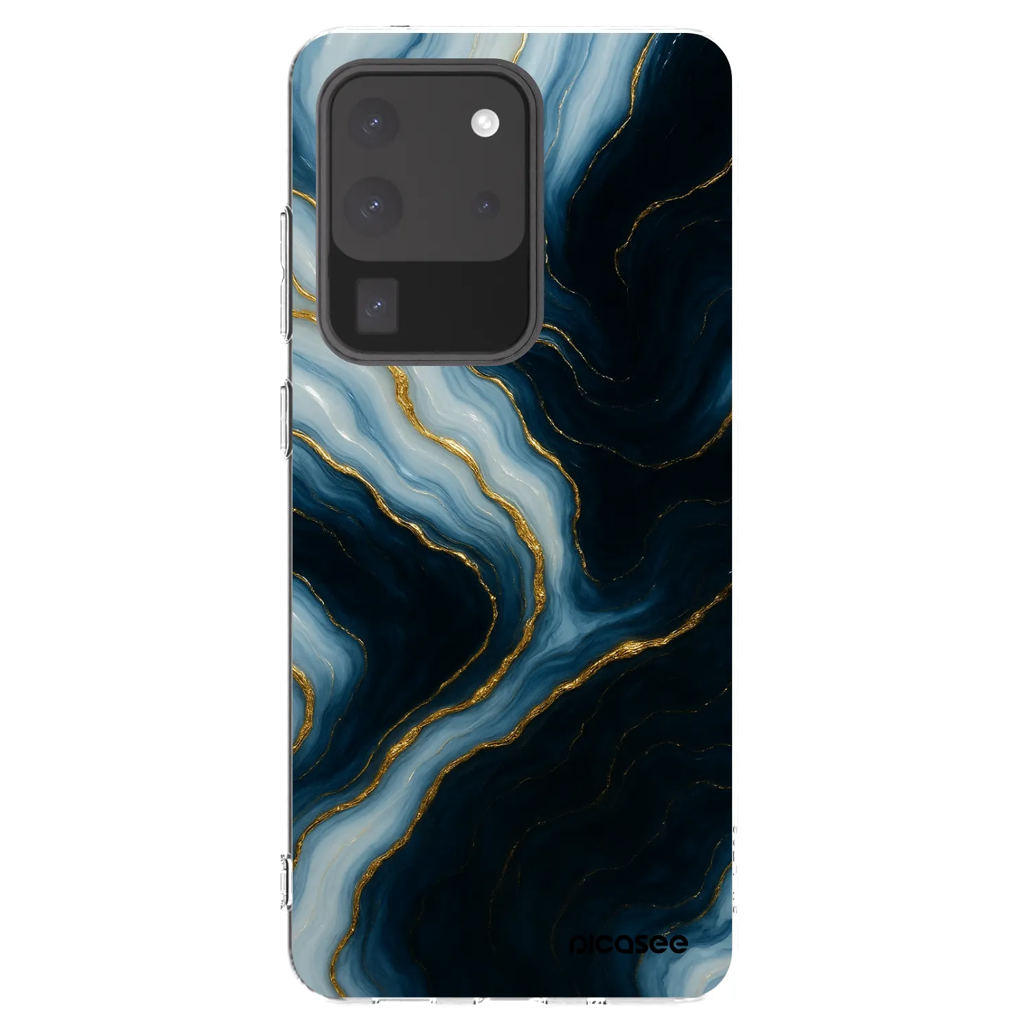 Picasee silikonowe przeźroczyste etui na Samsung Galaxy S20 Ultra 5G G988F - Luna