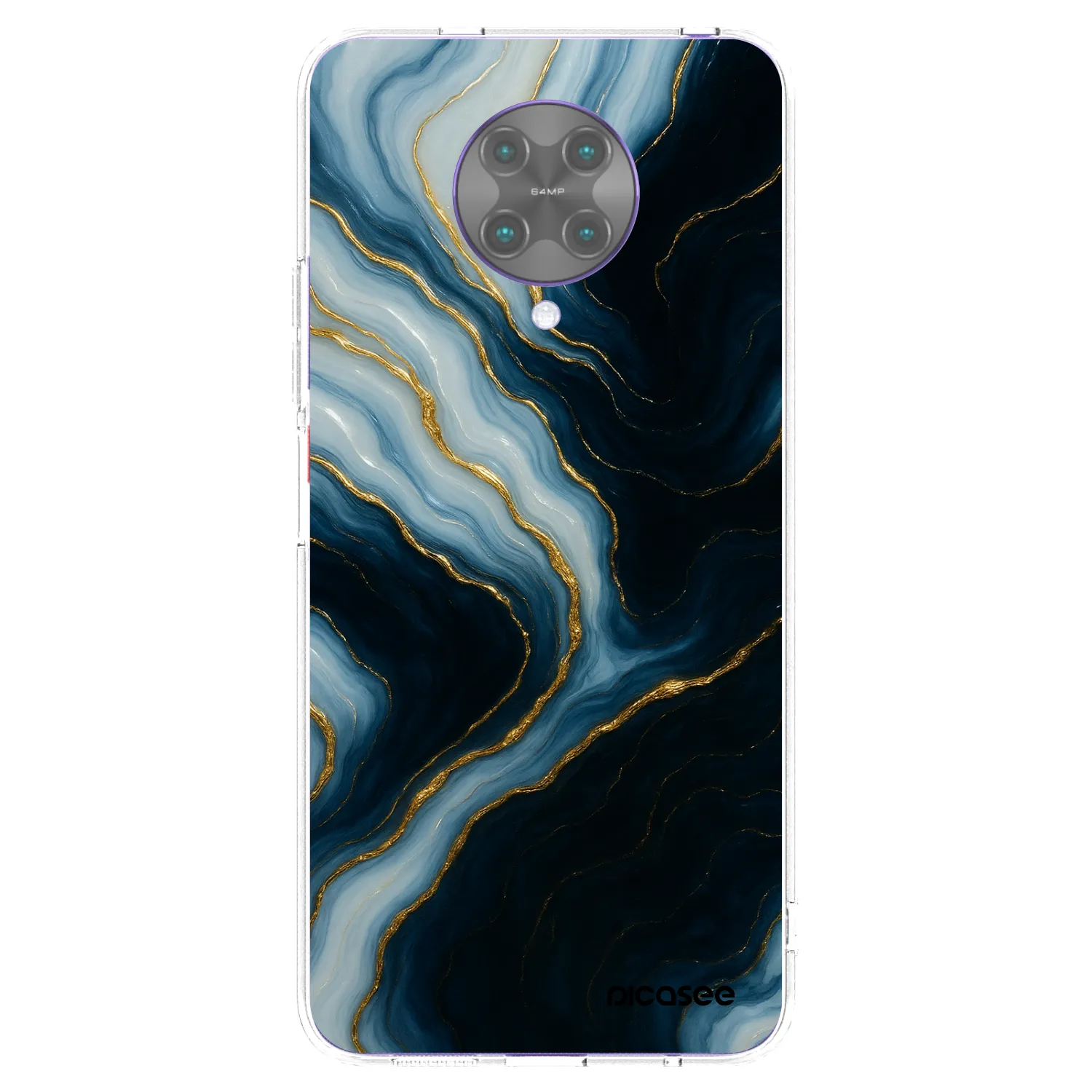 Picasee silikonowe przeźroczyste etui na Xiaomi Poco F2 Pro - Luna