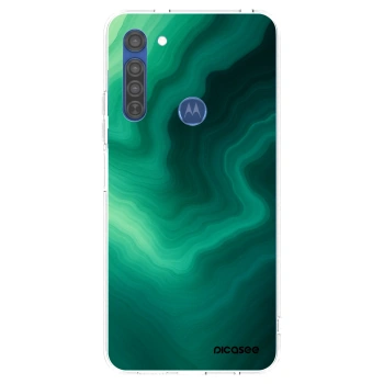 Etui na Motorola Moto G8 - Malachite