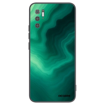 Picasee silikonowe czarne etui na Xiaomi Poco M3 Pro 5G - Malachite
