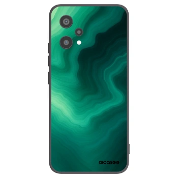 Picasee silikonowe czarne etui na Realme 9 Pro 5G - Malachite