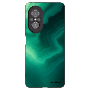 Picasee silikonowe czarne etui na Huawei Nova 9 SE - Malachite