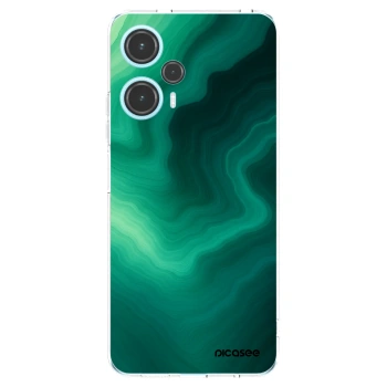 Picasee silikonowe przeźroczyste etui na Xiaomi Poco F5 - Malachite
