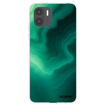Picasee silikonowe przeźroczyste etui na Xiaomi Redmi A2 - Malachite