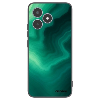 Picasee silikonowe czarne etui na Realme C53 - Malachite