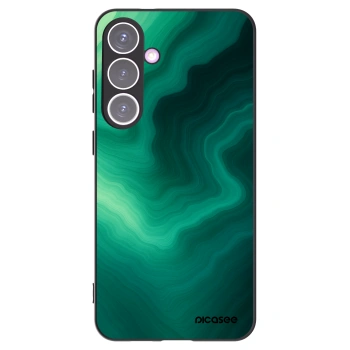 Picasee silikonowe czarne etui na Samsung Galaxy S24+ S926B 5G - Malachite