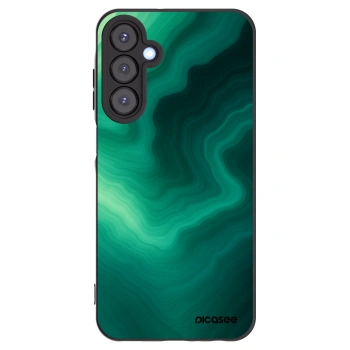 Picasee silikonowe czarne etui na Samsung Galaxy A25 A256B 5G - Malachite
