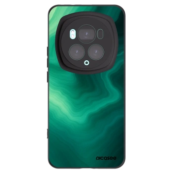 Picasee silikonowe czarne etui na Honor Magic6 Pro - Malachite