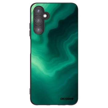 Picasee silikonowe czarne etui na Samsung Galaxy A05s A057G - Malachite