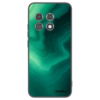Picasee silikonowe czarne etui na OnePlus 11 5G - Malachite