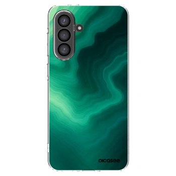 Picasee silikonowe przeźroczyste etui na Samsung Galaxy A56 5G A566B - Malachite