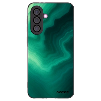 Picasee silikonowe czarne etui na Samsung Galaxy A36 5G - Malachite