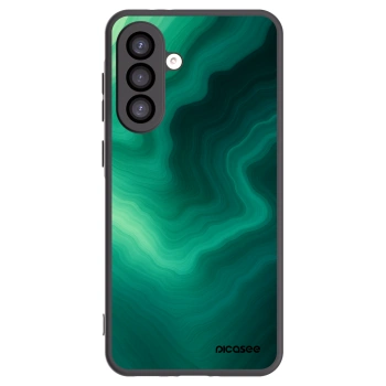 Picasee silikonowe czarne etui na Samsung Galaxy A26 5G A266B - Malachite