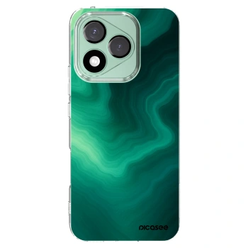 Picasee silikonowe przeźroczyste etui na Honor 400 Lite 5G - Malachite