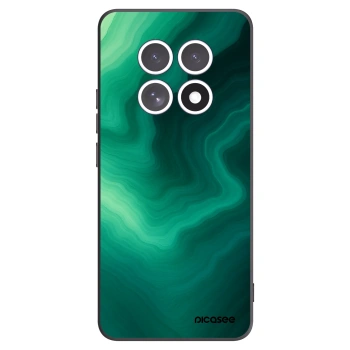 Picasee silikonowe czarne etui na Xiaomi Redmi Note 15 4G - Malachite