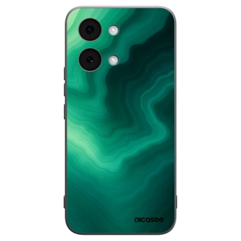 Picasee silikonowe czarne etui na Xiaomi Poco X8 Pro Max - Malachite