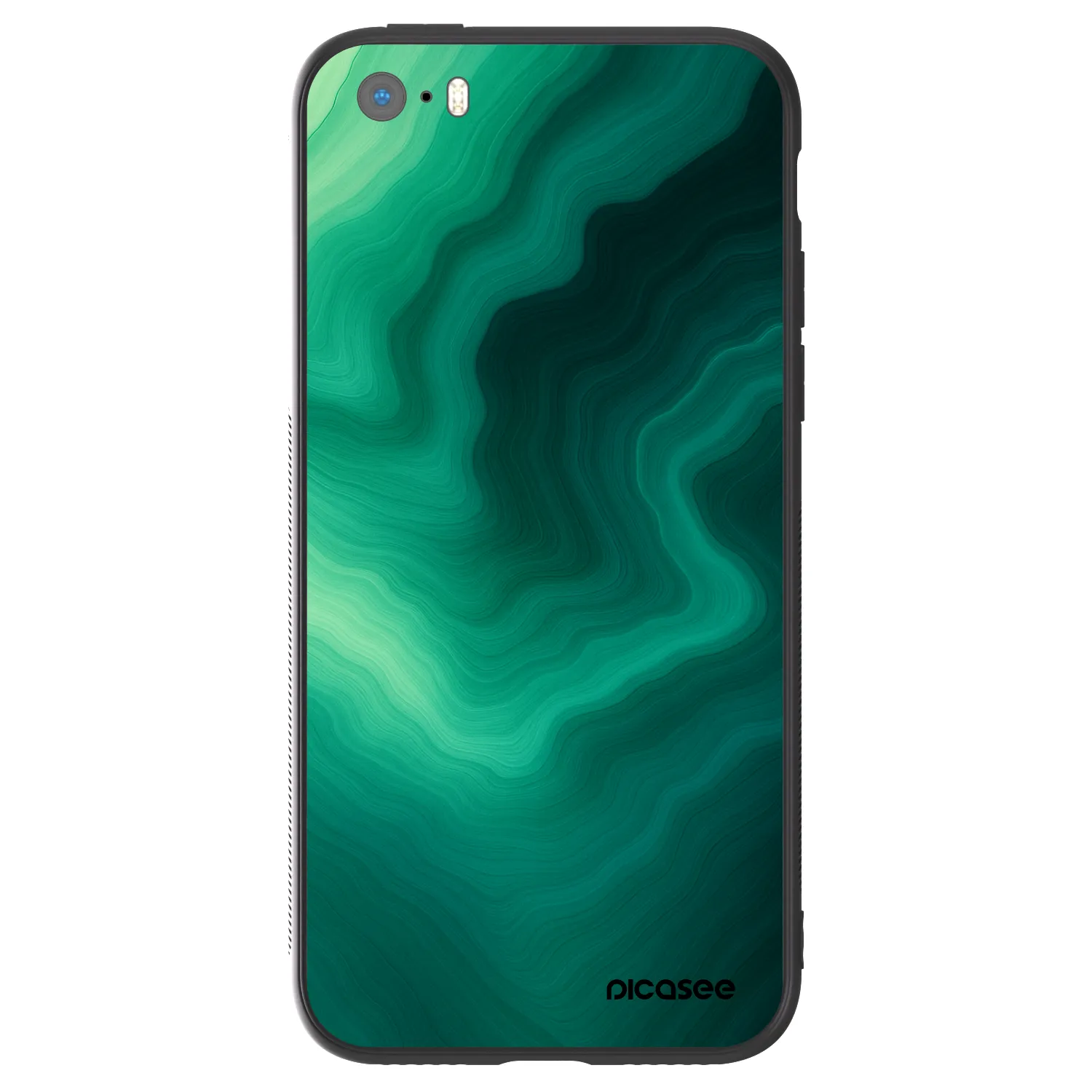 Picasee ULTIMATE CASE na Apple iPhone 5/5S/SE - Malachite
