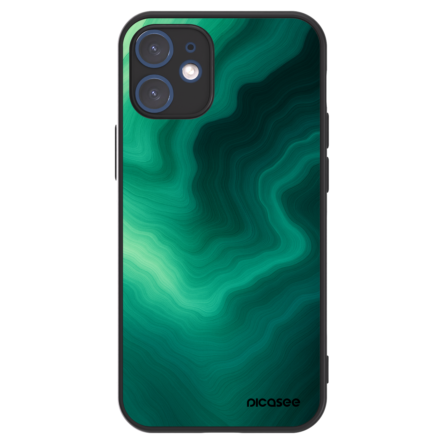 Picasee ULTIMATE CASE MagSafe pro Apple iPhone 12 mini - Malachite