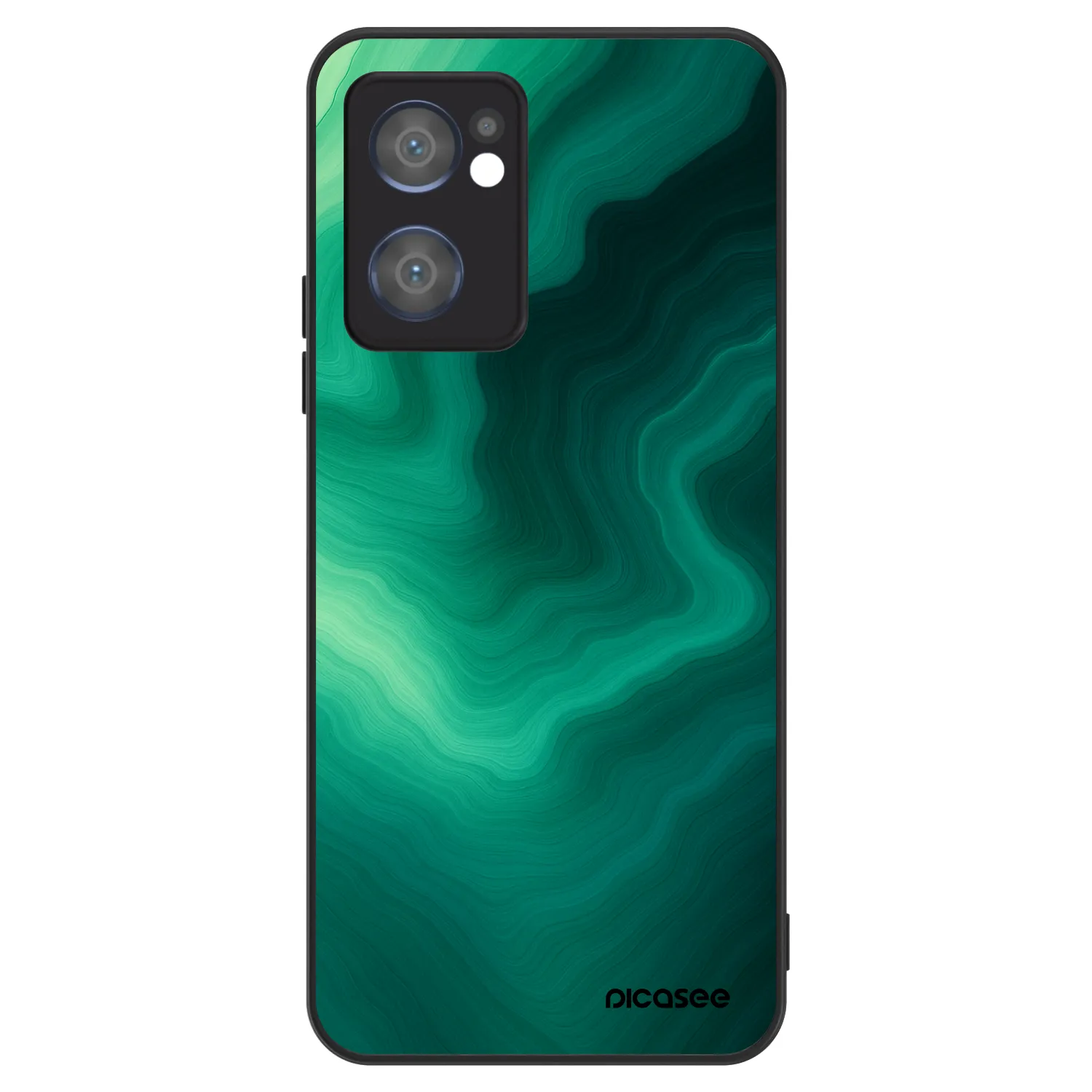 Picasee ULTIMATE CASE na OPPO Reno 7 5G - Malachite