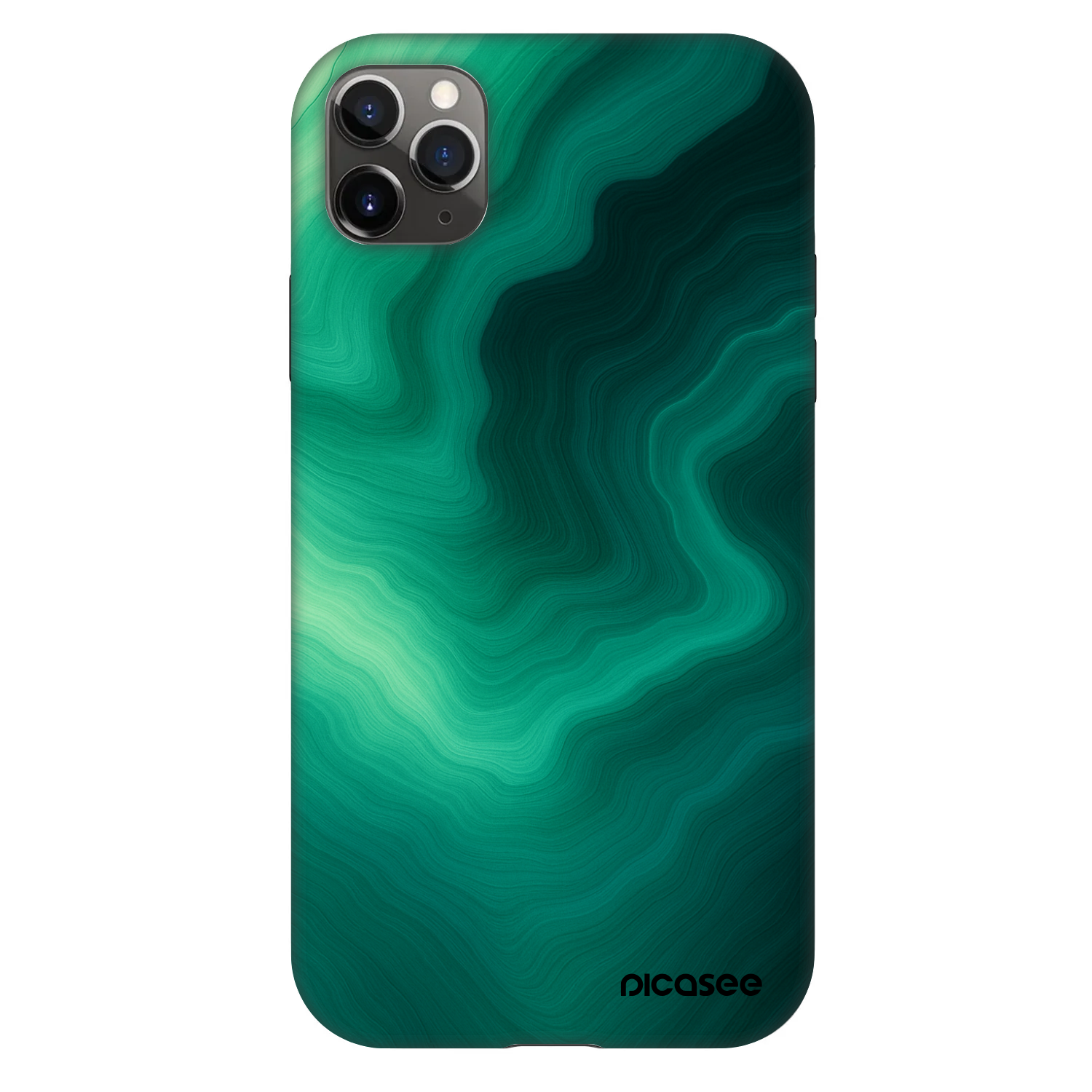 Picasee Fashion Case na Apple iPhone 11 Pro Max - Malachite