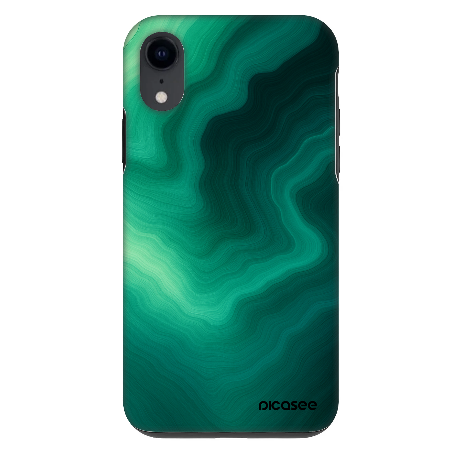 Picasee Fashion Case na Apple iPhone XR - Malachite