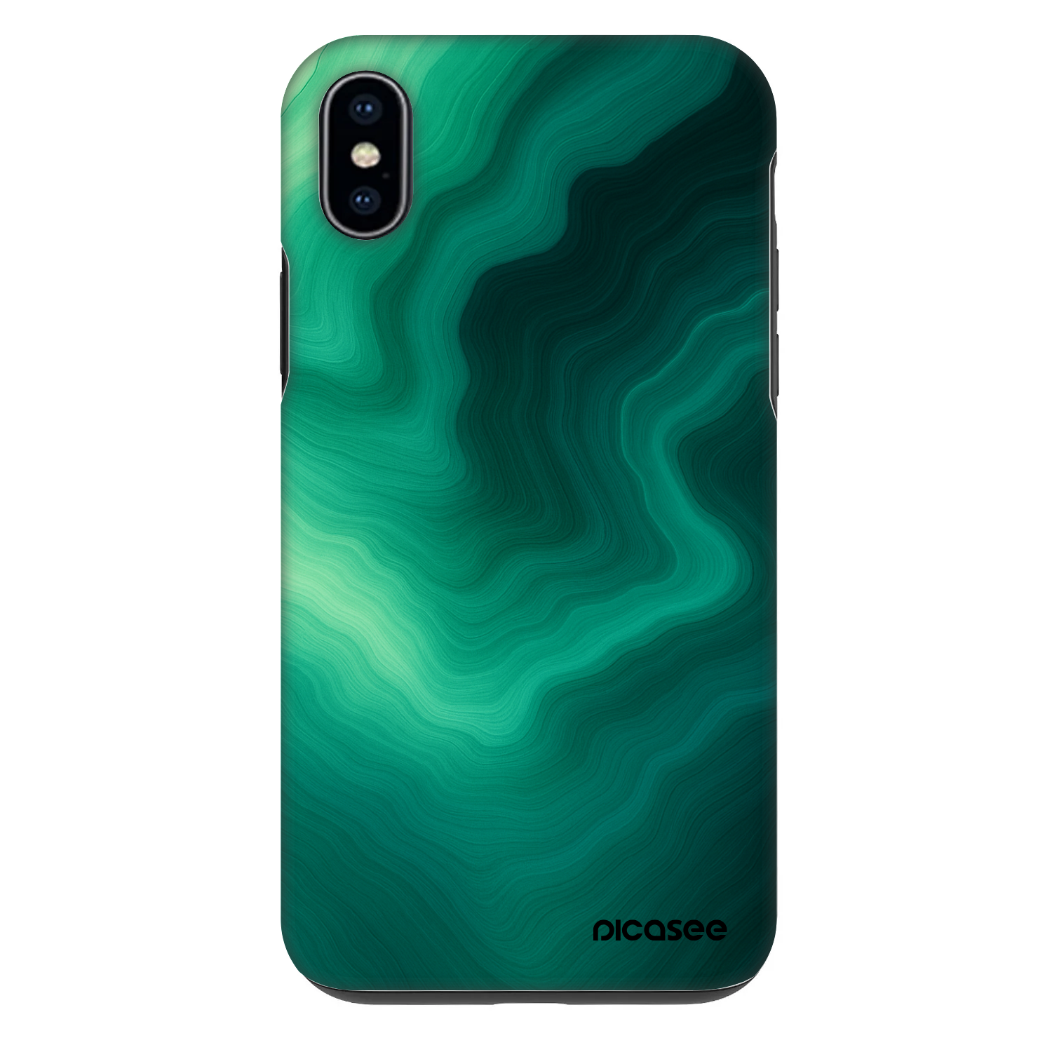 Picasee Fashion Case na Apple iPhone XS Max - Malachite