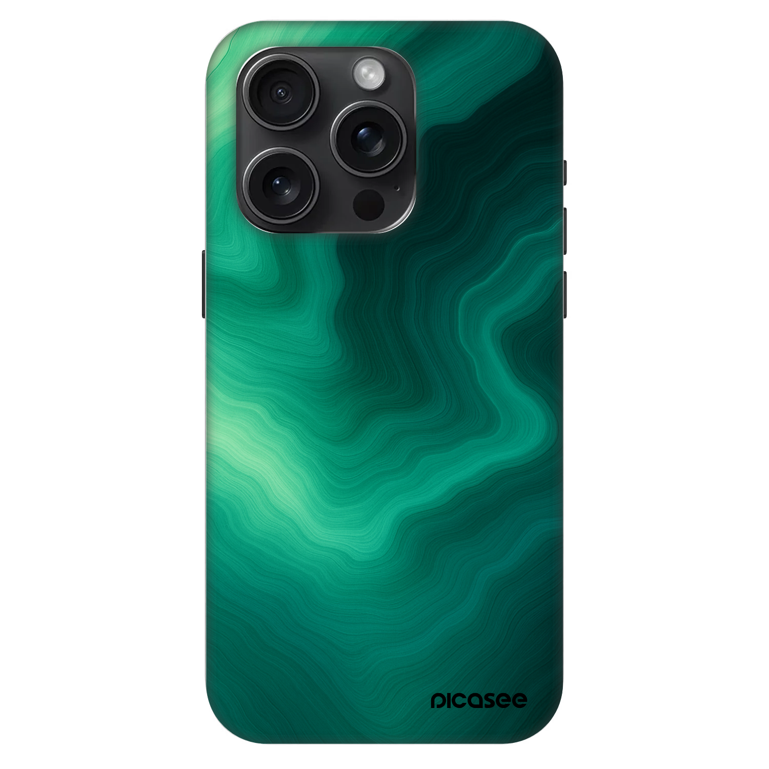 Picasee Fashion Case MagSafe na Apple iPhone 15 Pro - Malachite
