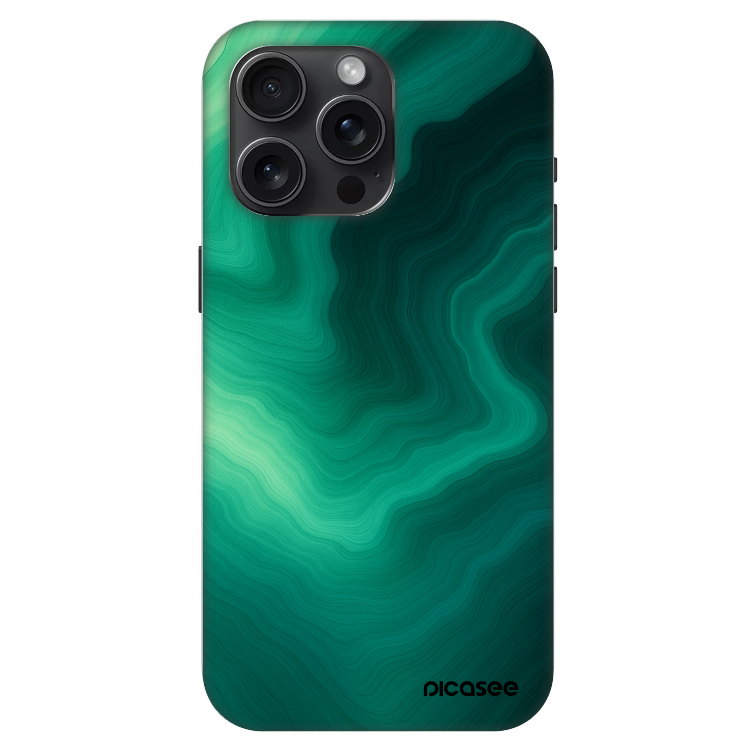 Picasee Fashion Case MagSafe na Apple iPhone 15 Pro Max - Malachite