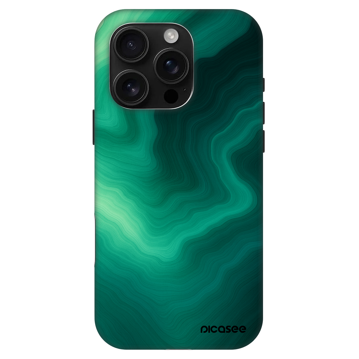 Picasee Fashion Case MagSafe na Apple iPhone 16 Pro - Malachite
