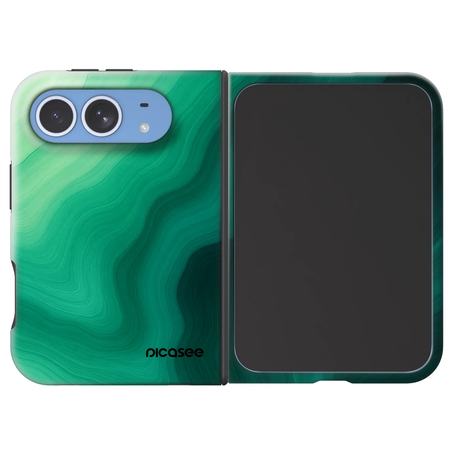 Picasee Fashion Case MagSafe na Apple iPhone Duo - Malachite