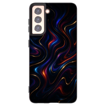 Picasee silikonowe czarne etui na Samsung Galaxy S21 5G G991B - Noir