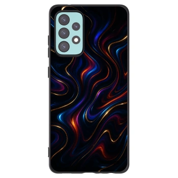 Picasee silikonowe czarne etui na Samsung Galaxy A72 A725F - Noir